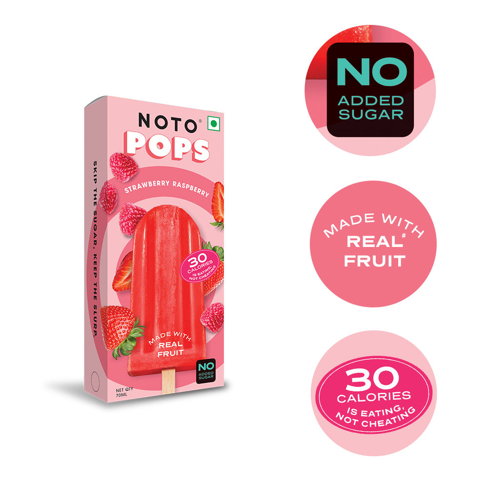 Noto Strawberry Raspberry Pop 70 ml Combo