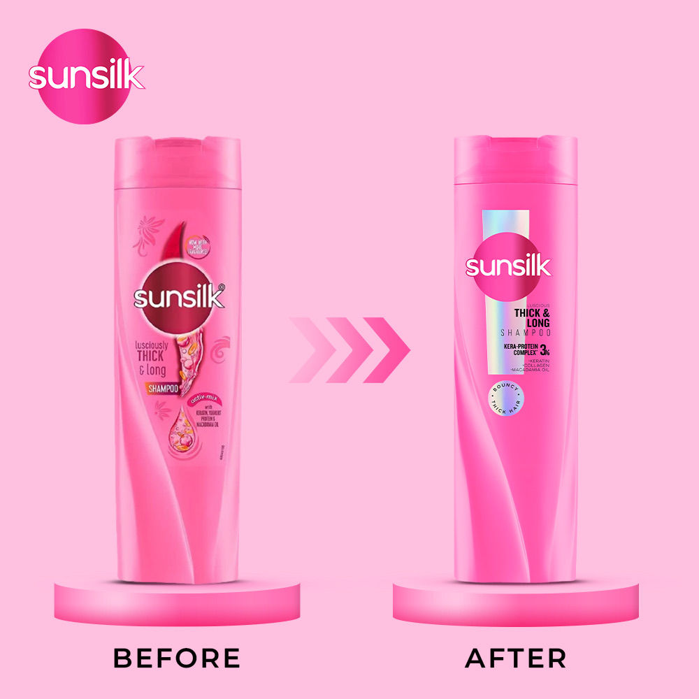 Sunsilk Lusciously Thick & Long Shampoo 650 ml X 2 Combo