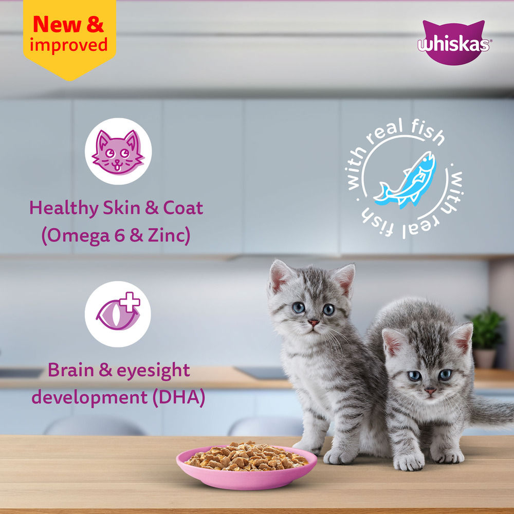 Whiskas Junior Tuna in Jelly Wet Cat Food