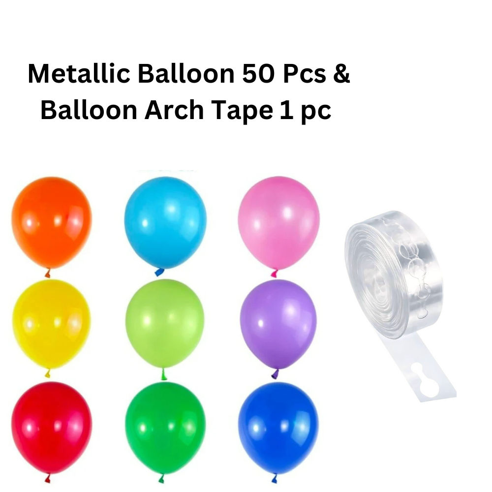 Let's Vybe Metallic Balloon & Arch Tape