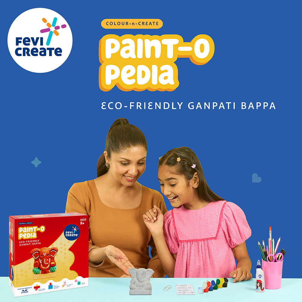 Pidilite Eco Friendly Ganesha Idol DIY Kit