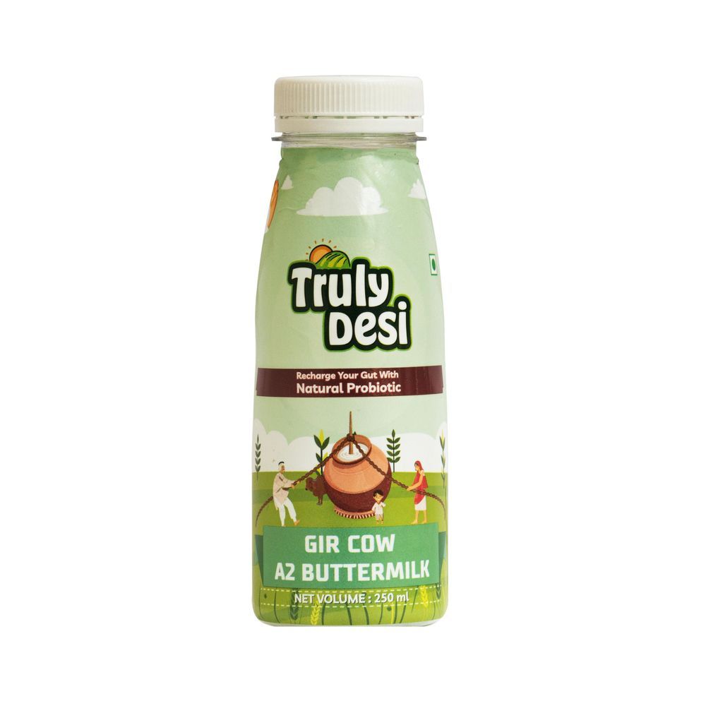 Truly Desi A2 Buttermilk 250 ml Combo