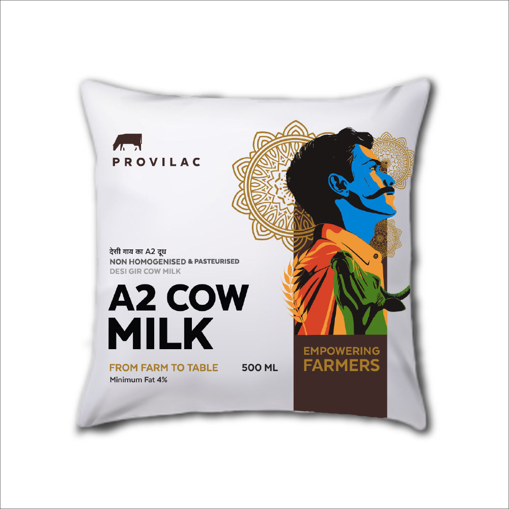 Provilac A2 Fresh Cow Milk (Pouch) 500 ml Combo