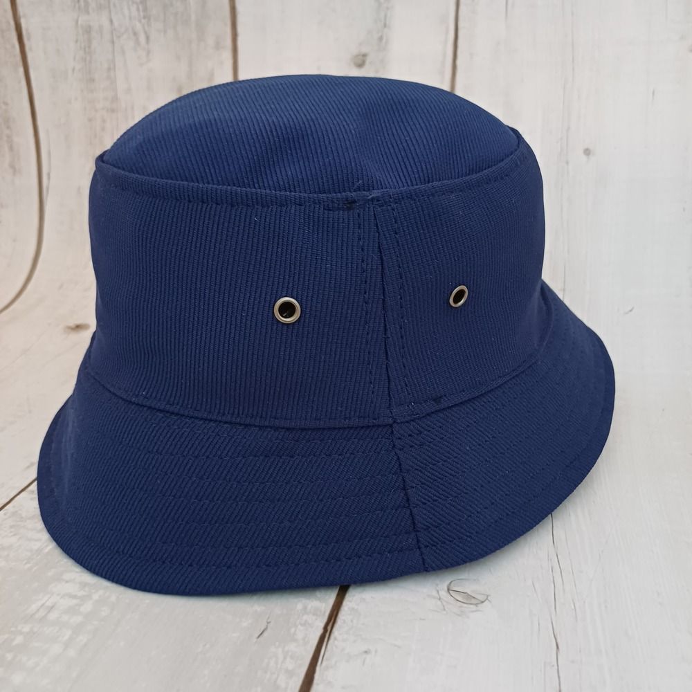 Gullak Unisex Solid Cotton Fishing Hat | Blue - Free Size