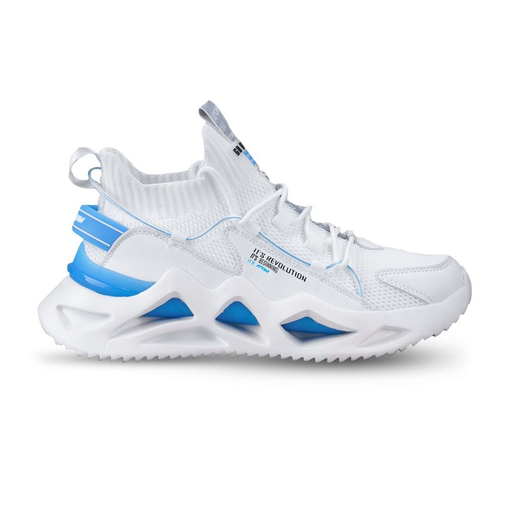 Atom Men's White Casual Sneakers | UK 11