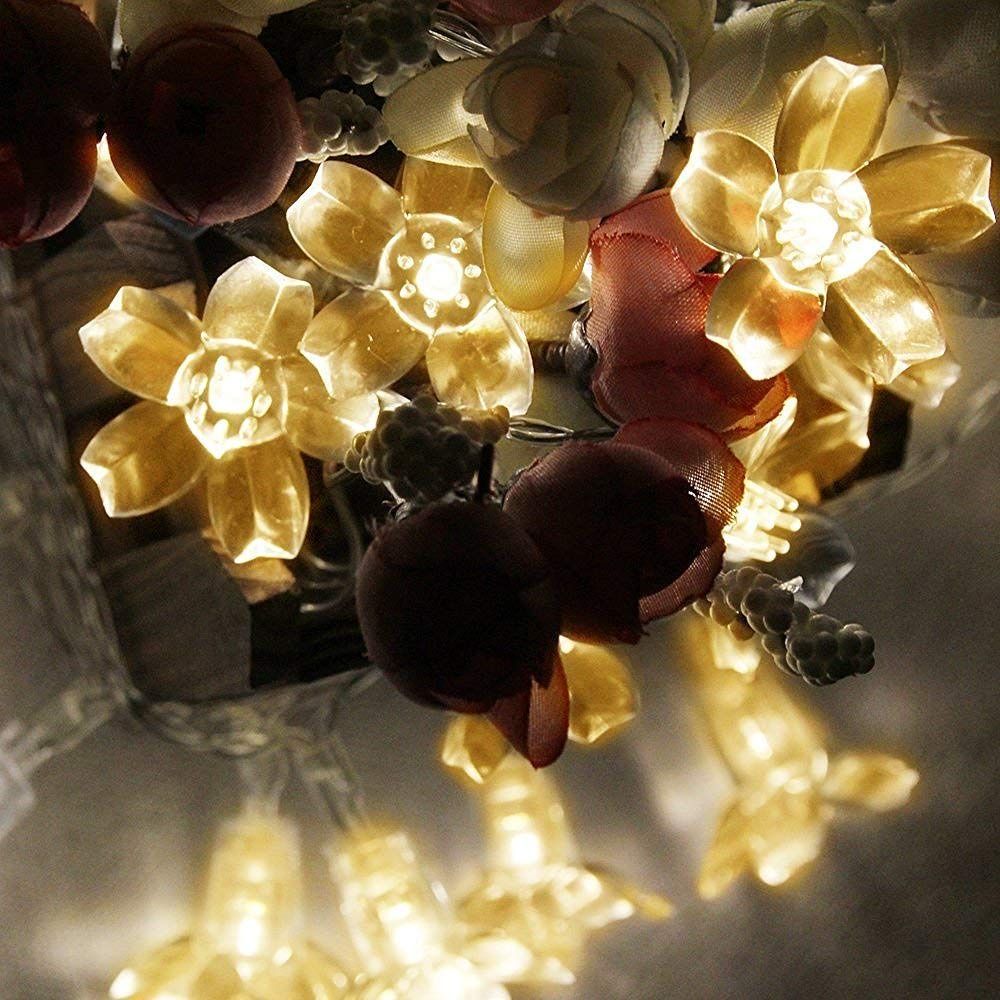 Quace Mini Flower Warm White String Light