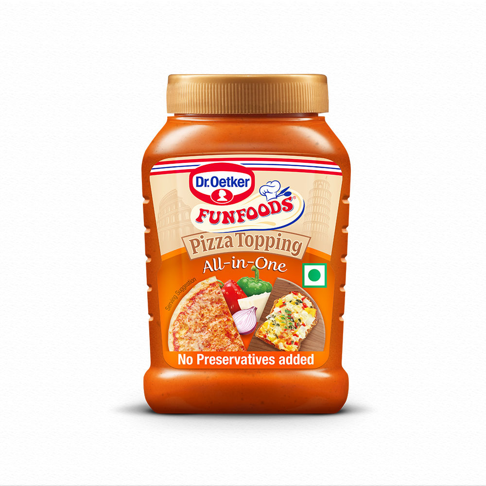 Dr. Oetker FunFoods Pizza Topping All-In-One Preservative Free