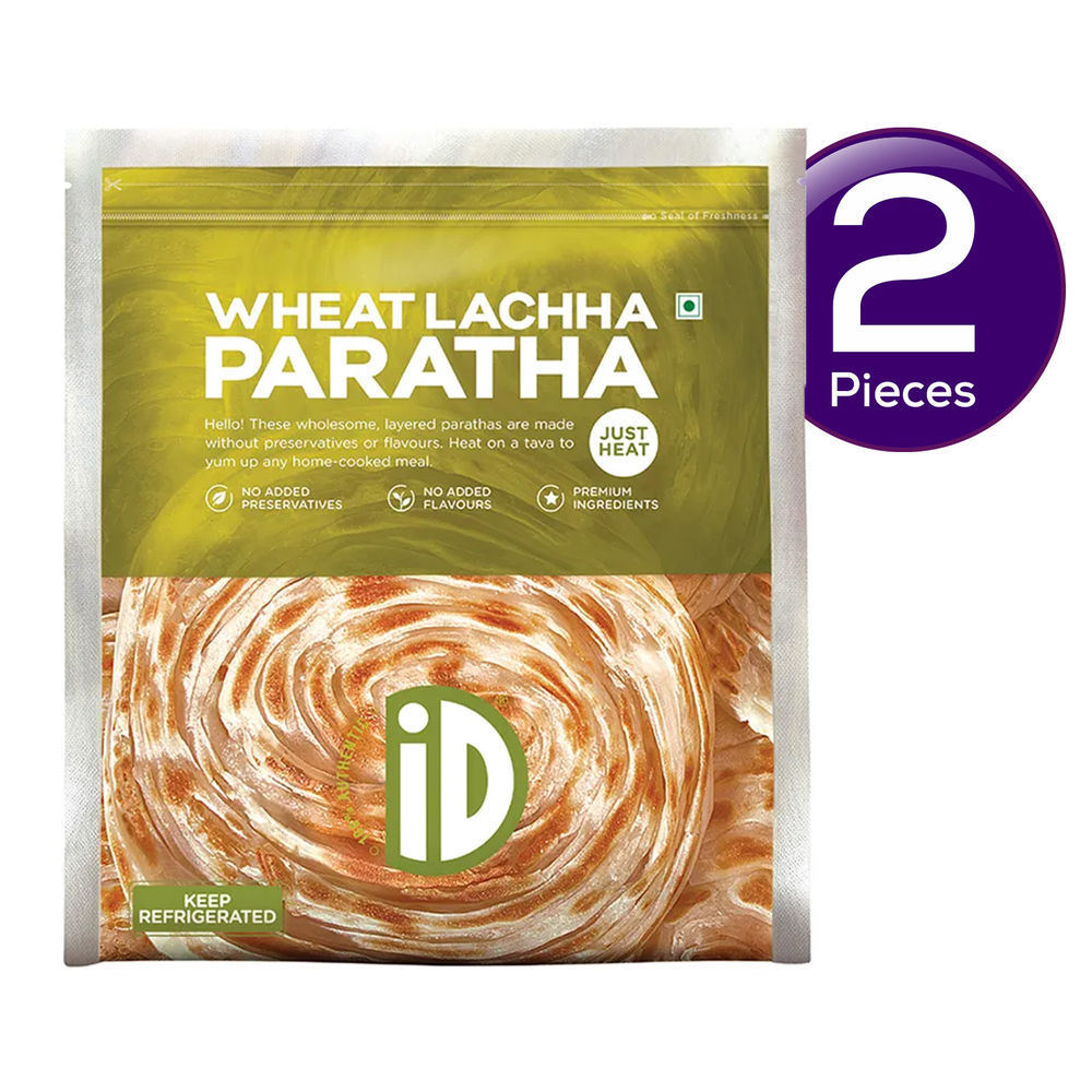 iD Wheat Lachha Paratha 400 g Combo