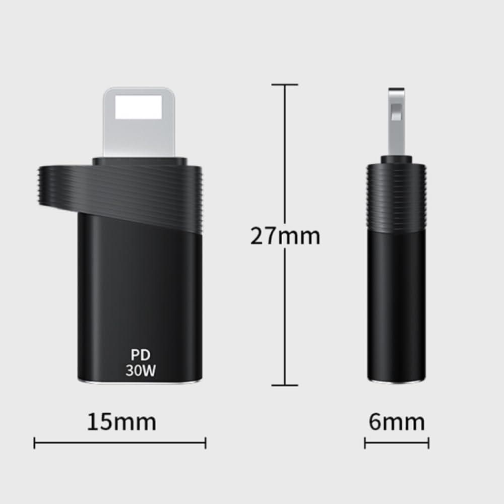 Striff Type C To Lightning Otg Connector Female To Male Adapter Supports Charging And High-Speed