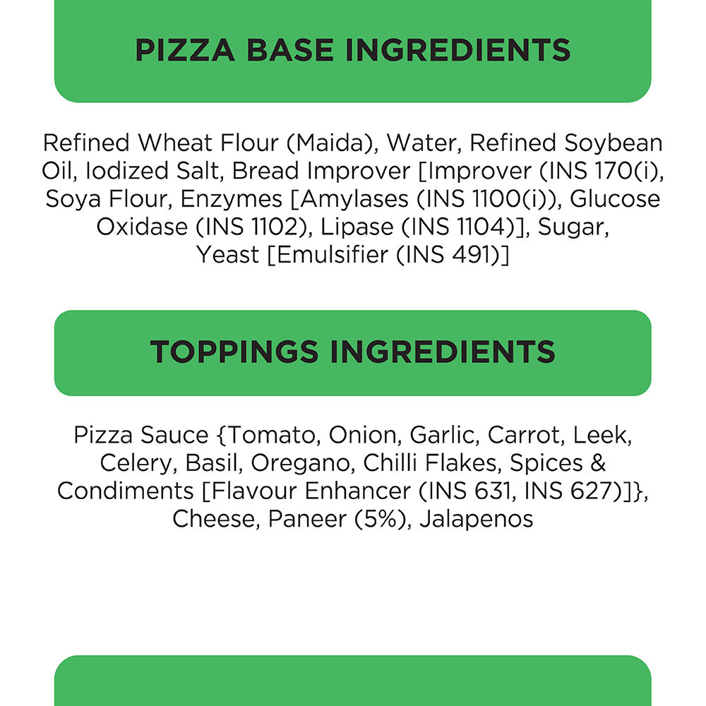 Prasuma Pizza Minis - Paneer Tikka
