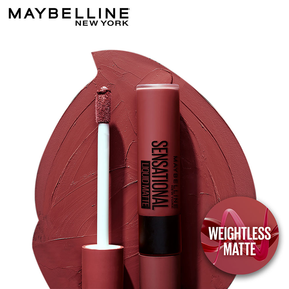 Maybelline New York Sensational Liquid Lipstick - Made Easy | Paraben Free