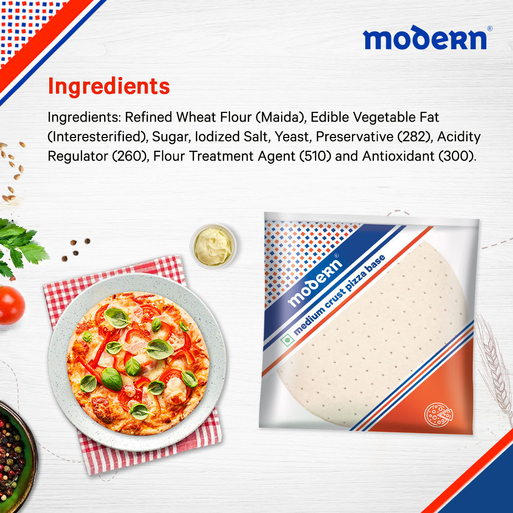 Modern Medium Crust Pizza Base 150 g Combo