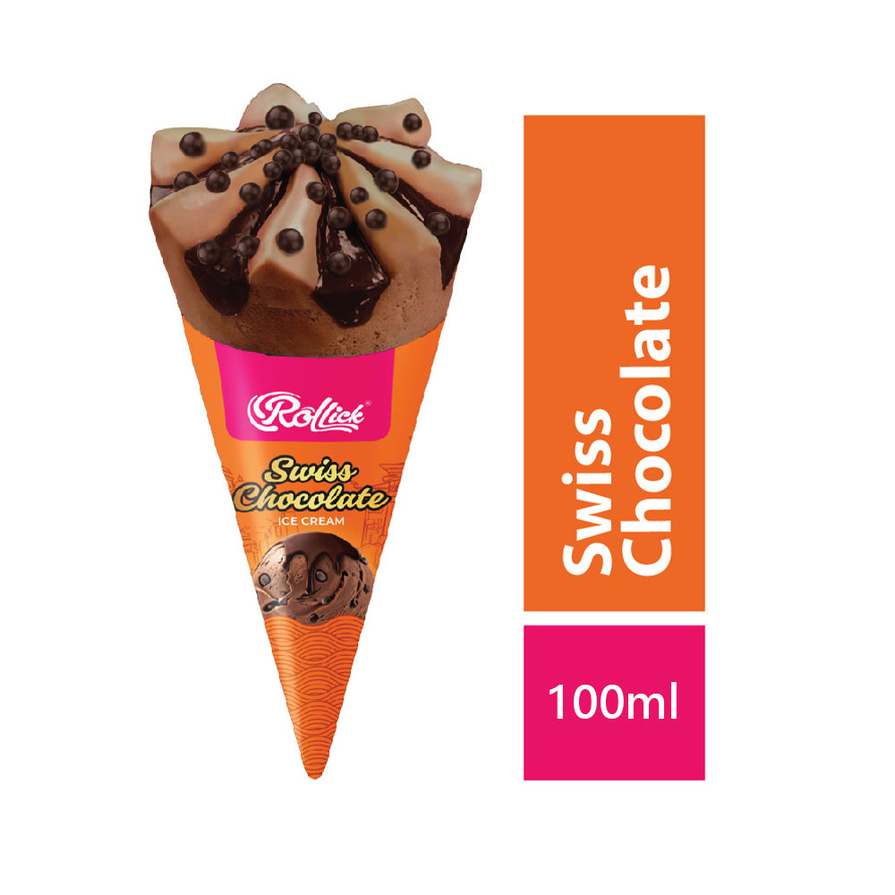 Rollick Swiss Chocolate Cone