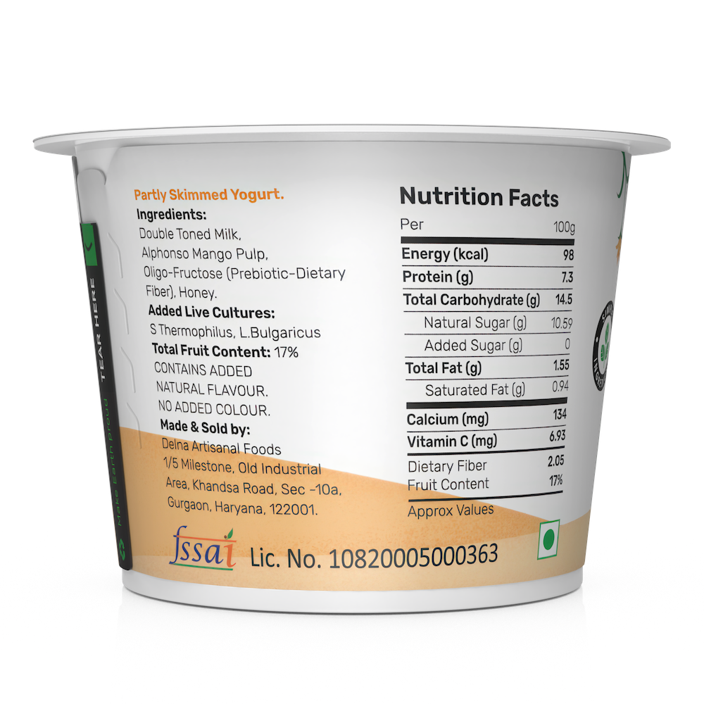 Agapi Greek Yogurt Alphonso Mango