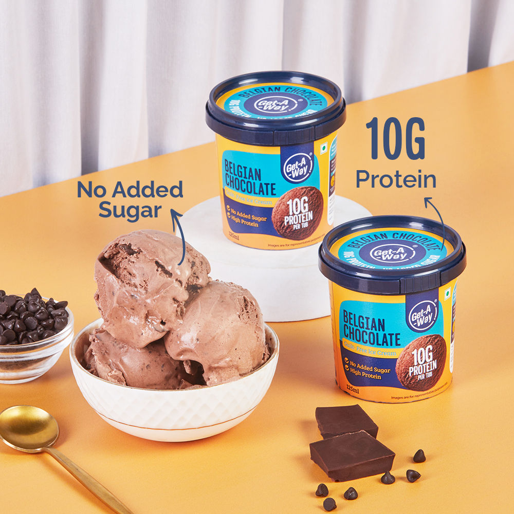 Belgian Chocolate(125ml) & Chocolate Brownie Fudge(125ml) Combo