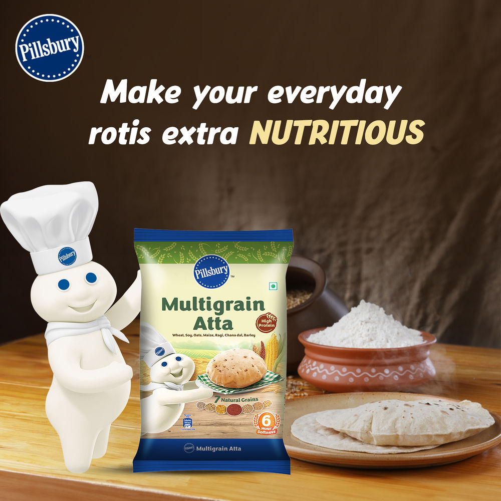 Pillsbury Multi Grain Atta 1 kg Combo