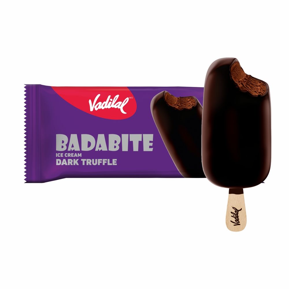Vadilal Dark Truffle Badabite Ice Cream Stick 80 ml Combo