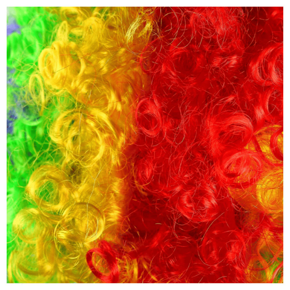 Let's Vybe Multicolor Wig