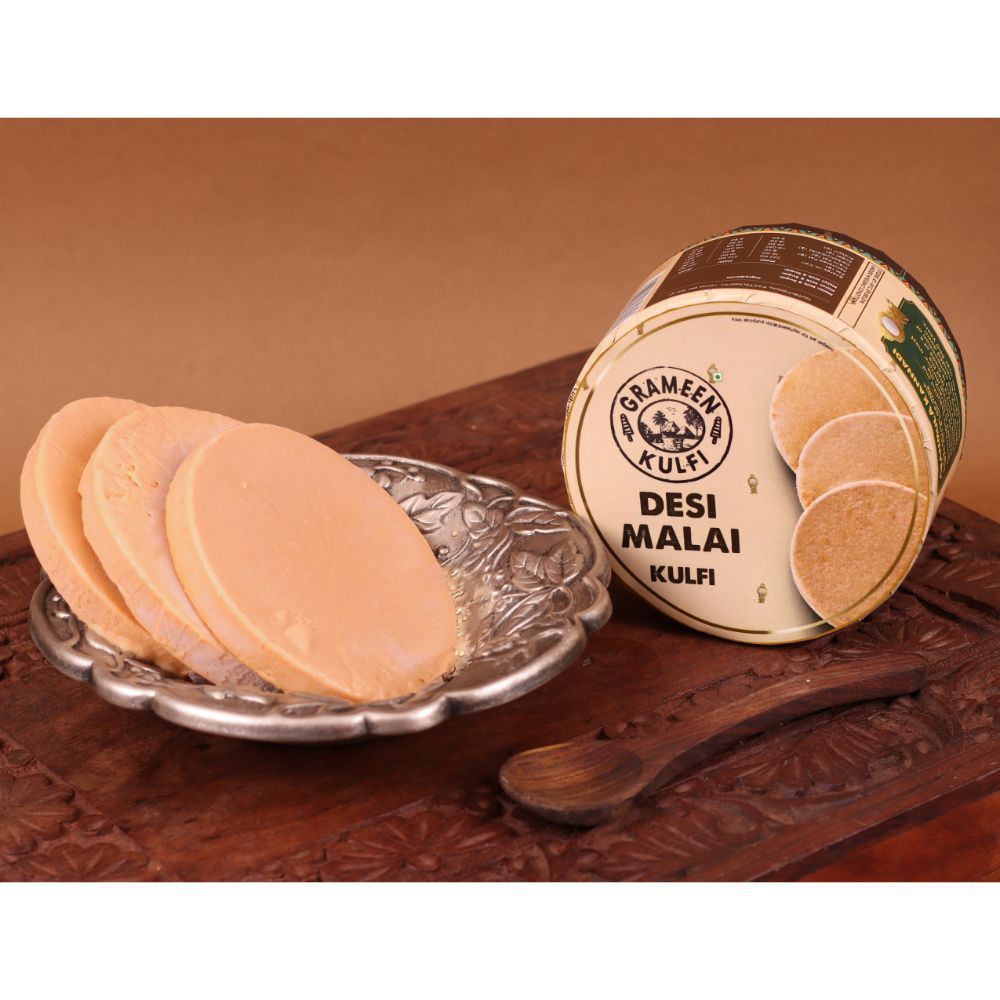 Grameen Slice Kulfi Desi Malai 3 Slices 270 ml Combo