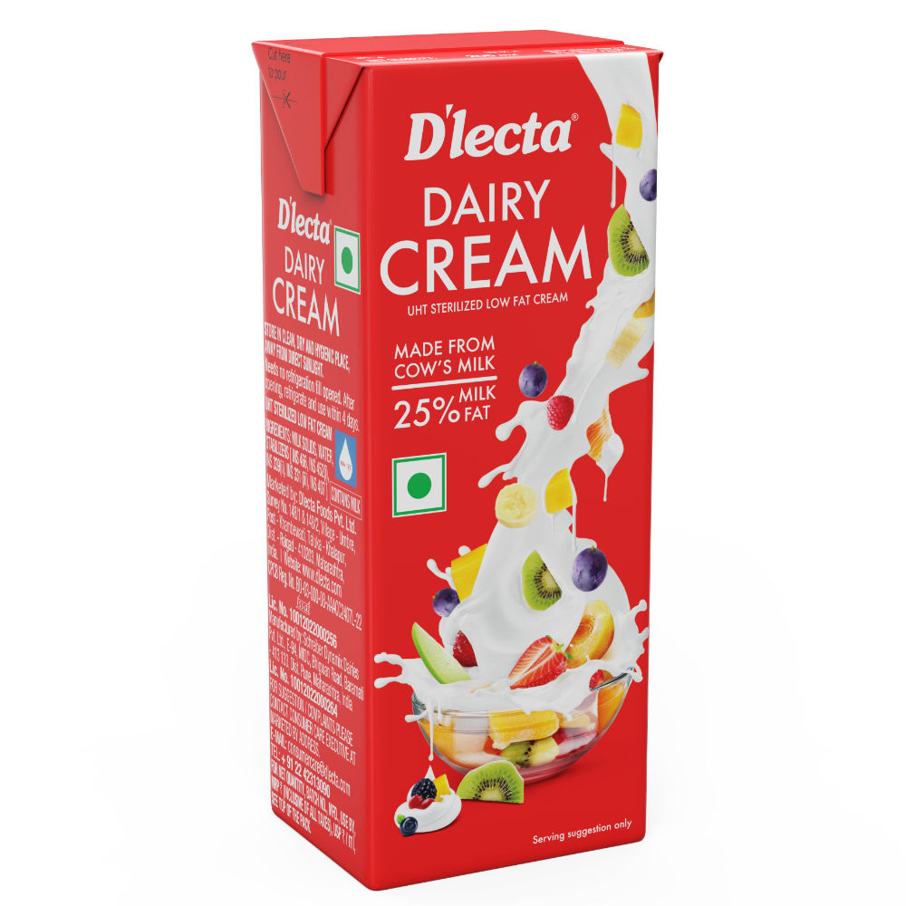 D'lecta Dairy Fresh Cream 200 ml Combo