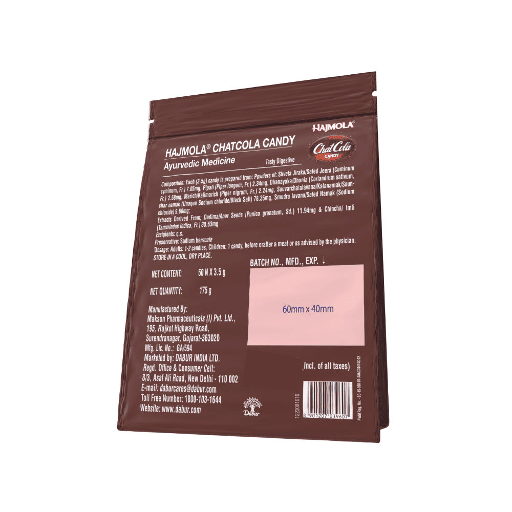 Dabur Hajmola Chatcola Candy Pouch