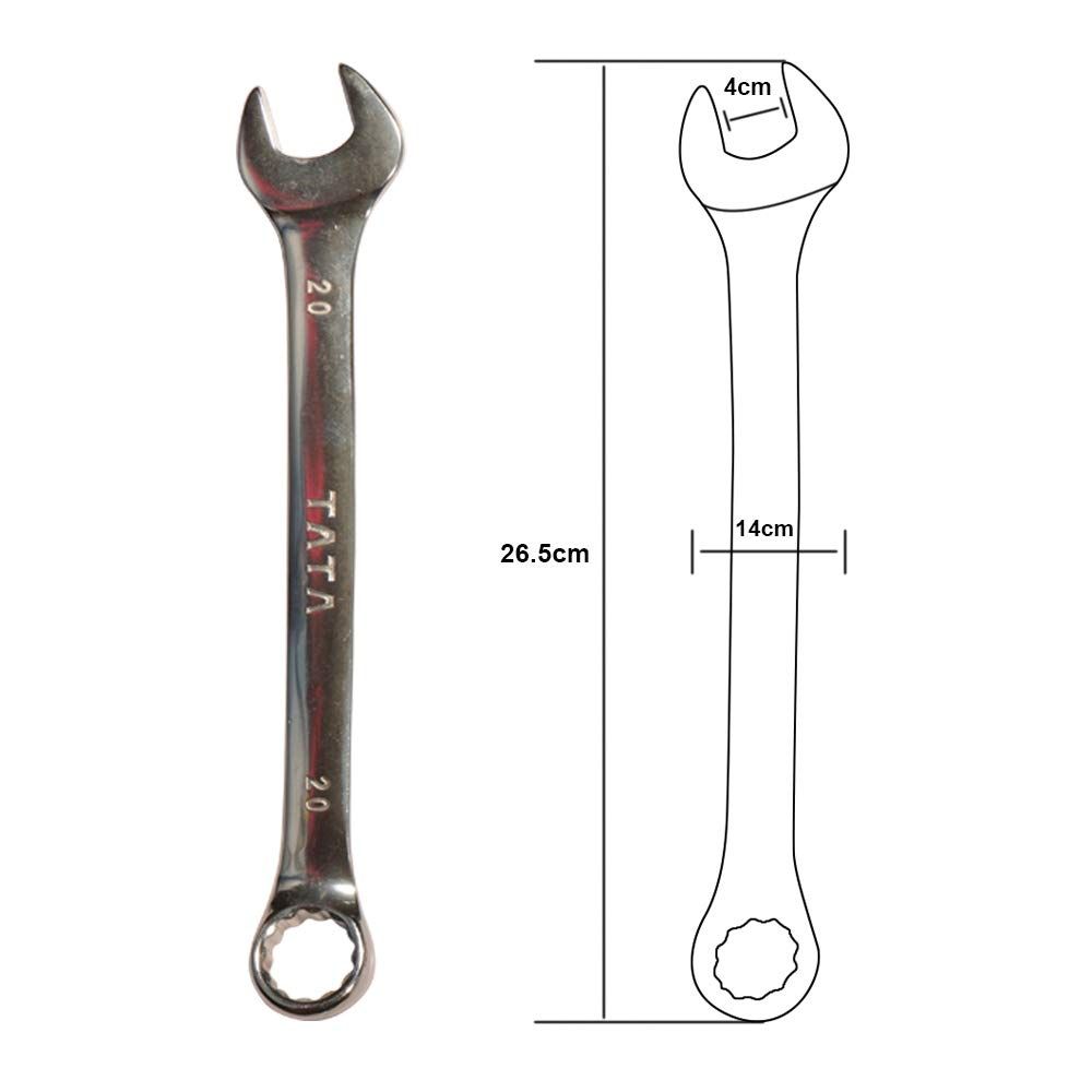 Tata Agrico Combination Spanner (Pack Of 8)