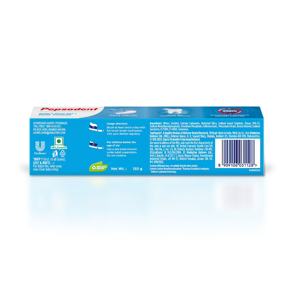 Pepsodent 2 In 1 Germ Fighting Formula 150 g Combo