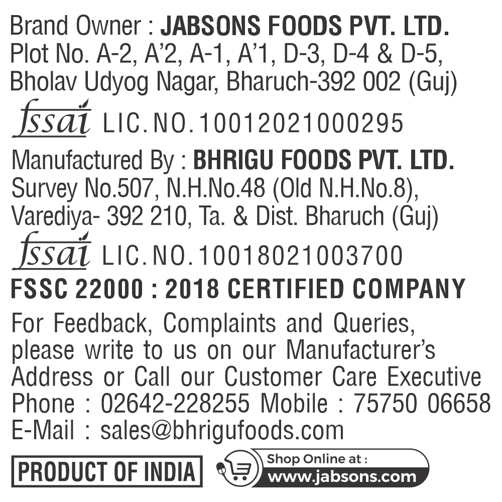 Jabsons Roasted Peanuts Nimboo Pudina