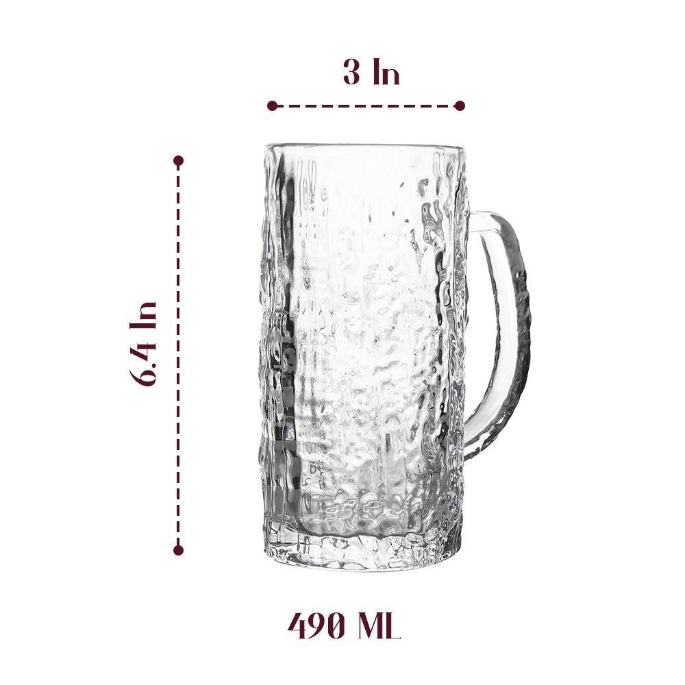 The Artment Bohemian Rhapsody Set of 4 Beer Mug | 490 ml