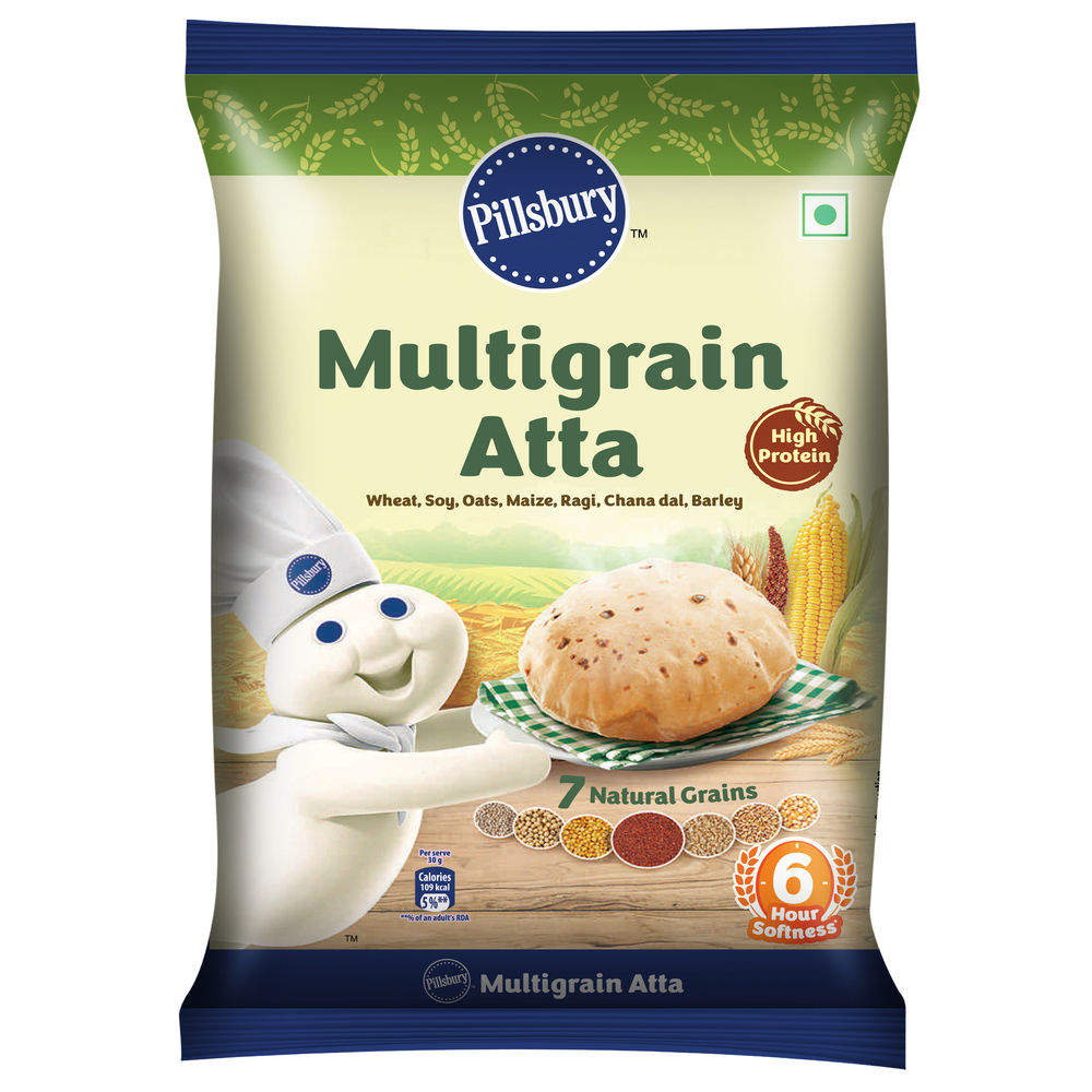 Pillsbury Multi Grain Atta 1 kg Combo
