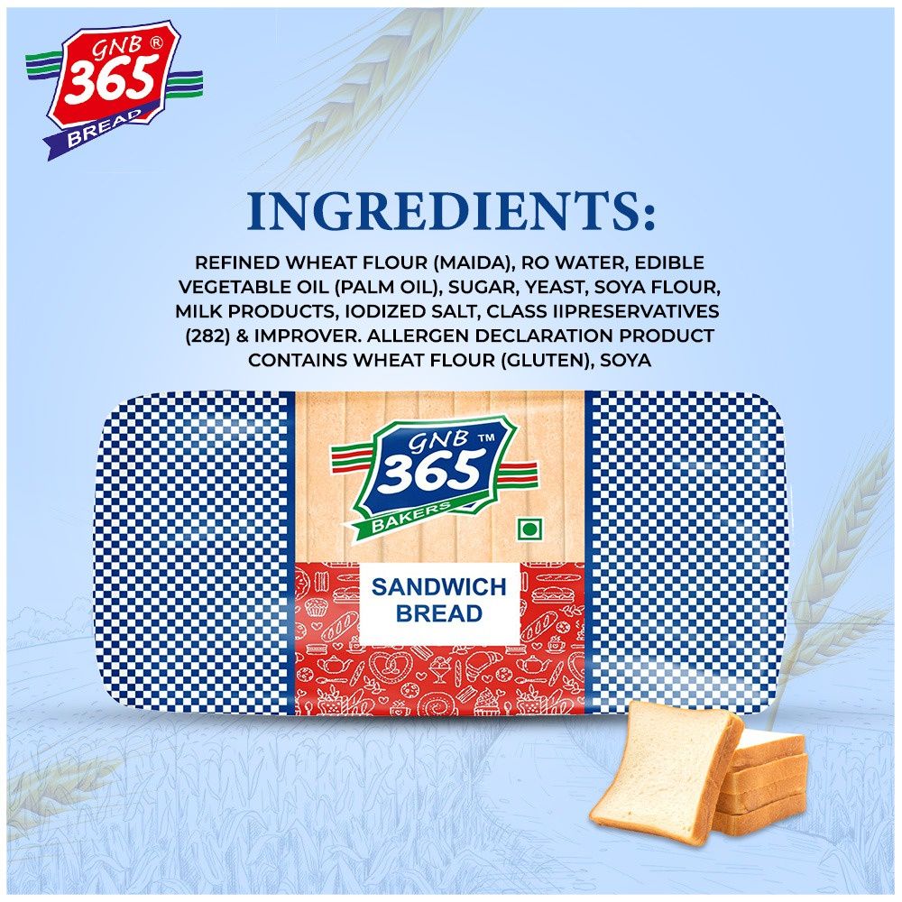 GNB 365 Sandwich Bread