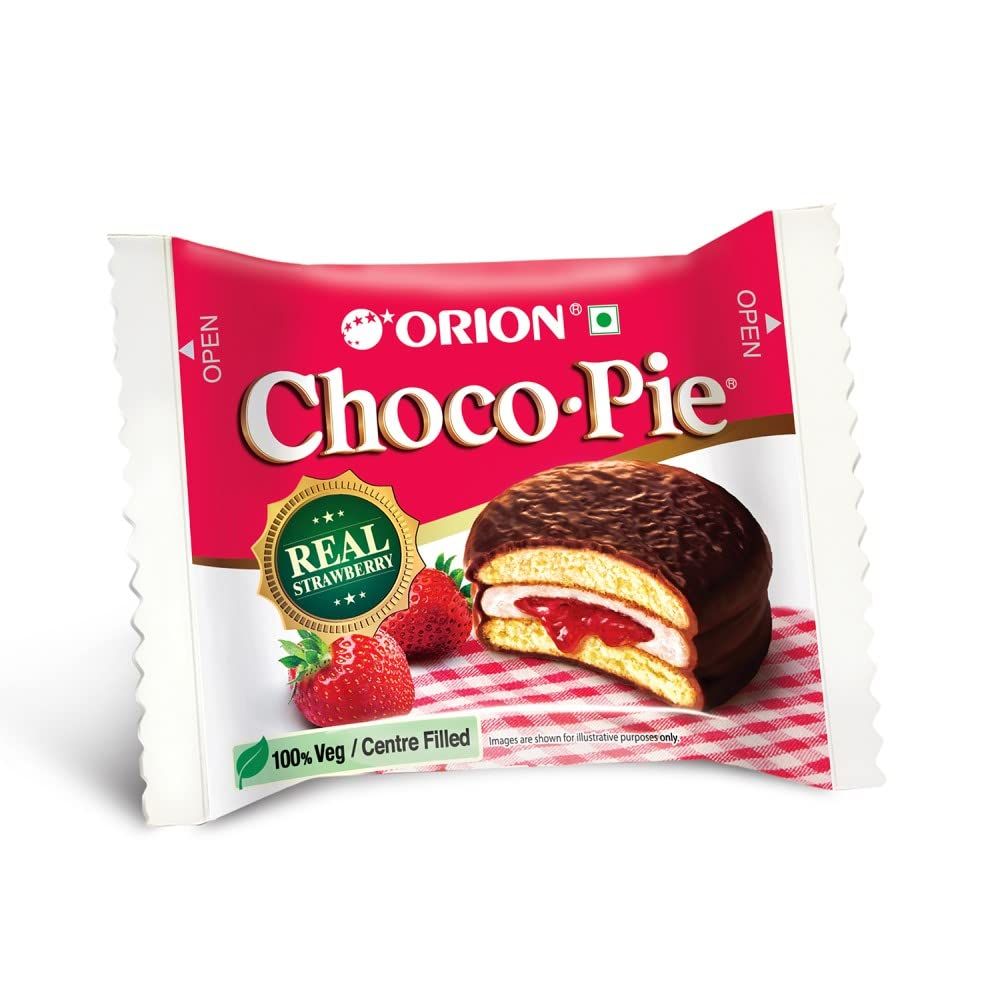 Orion Strawberry Choco Pie 168 g Combo
