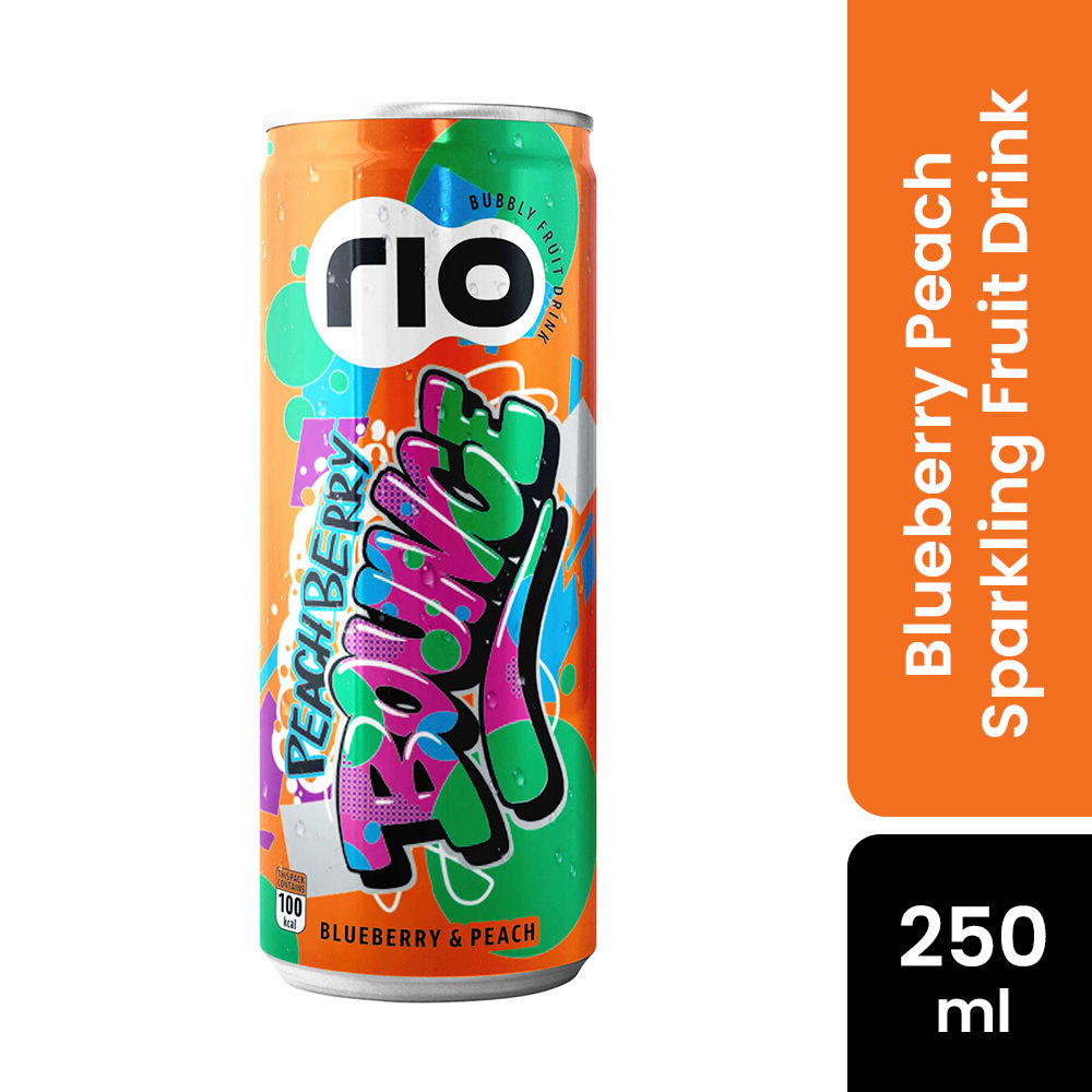 RIO Blueberry and Peach Fruit Juice