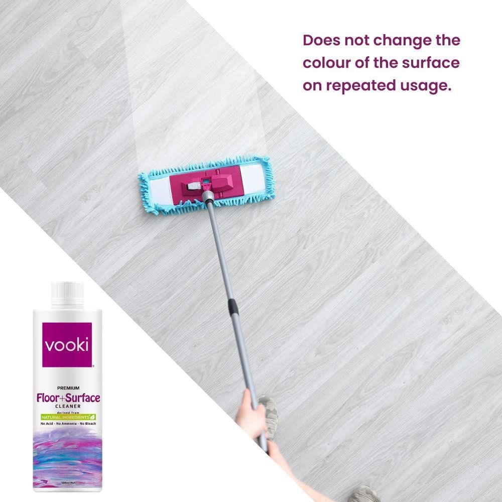 Vooki Floor Cleaner Liquid 500 ml X 2 Combo