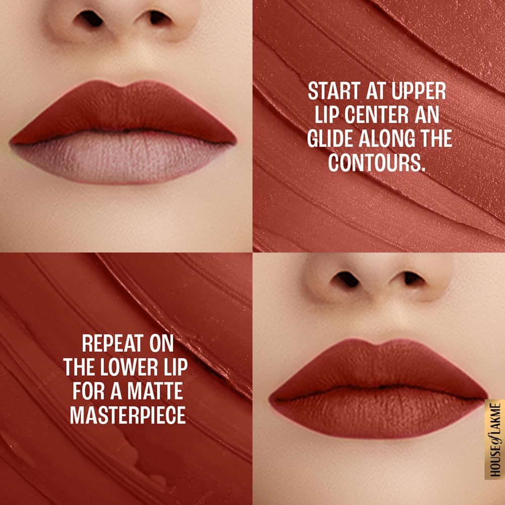 Lakme 9To5 Powerplay Priming Matte Lipstick - Sangria Weekend
