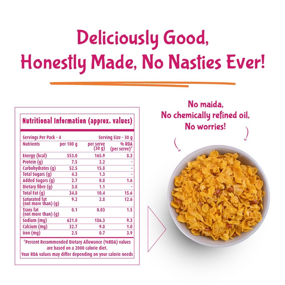 Wellbe Crunchy Cornflakes Mix