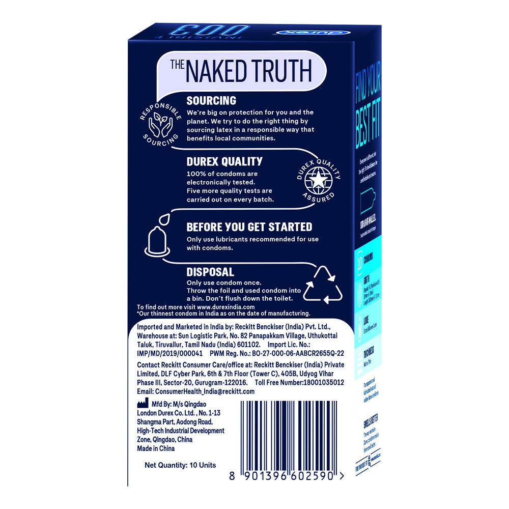Durex Invisible 003 Condom