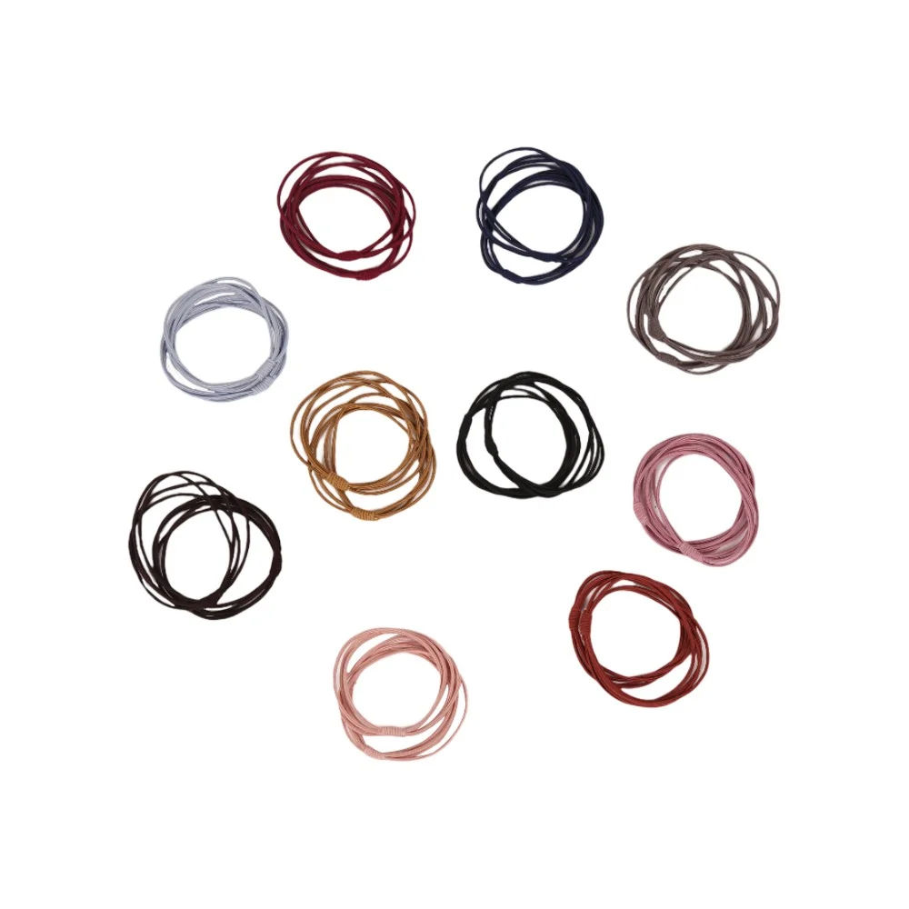 Prolume Sleek Elastic Hair Rubber Bands