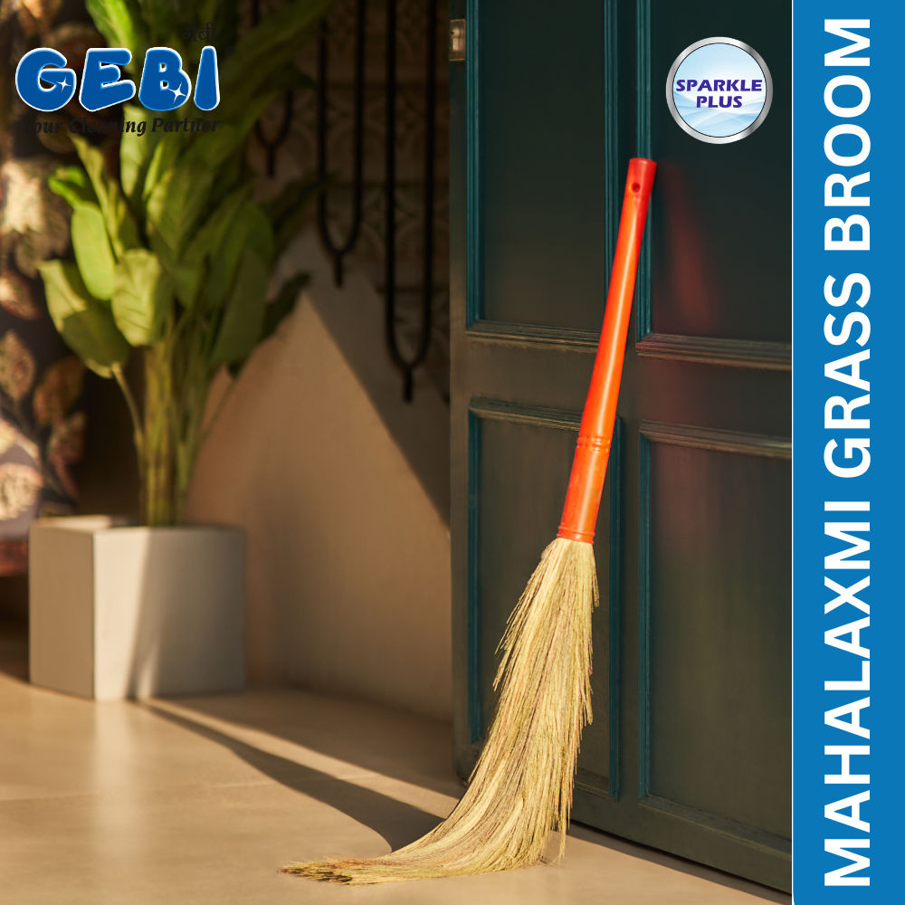 Gebi Sparkle Plus Mahalaxmi Grass Broom