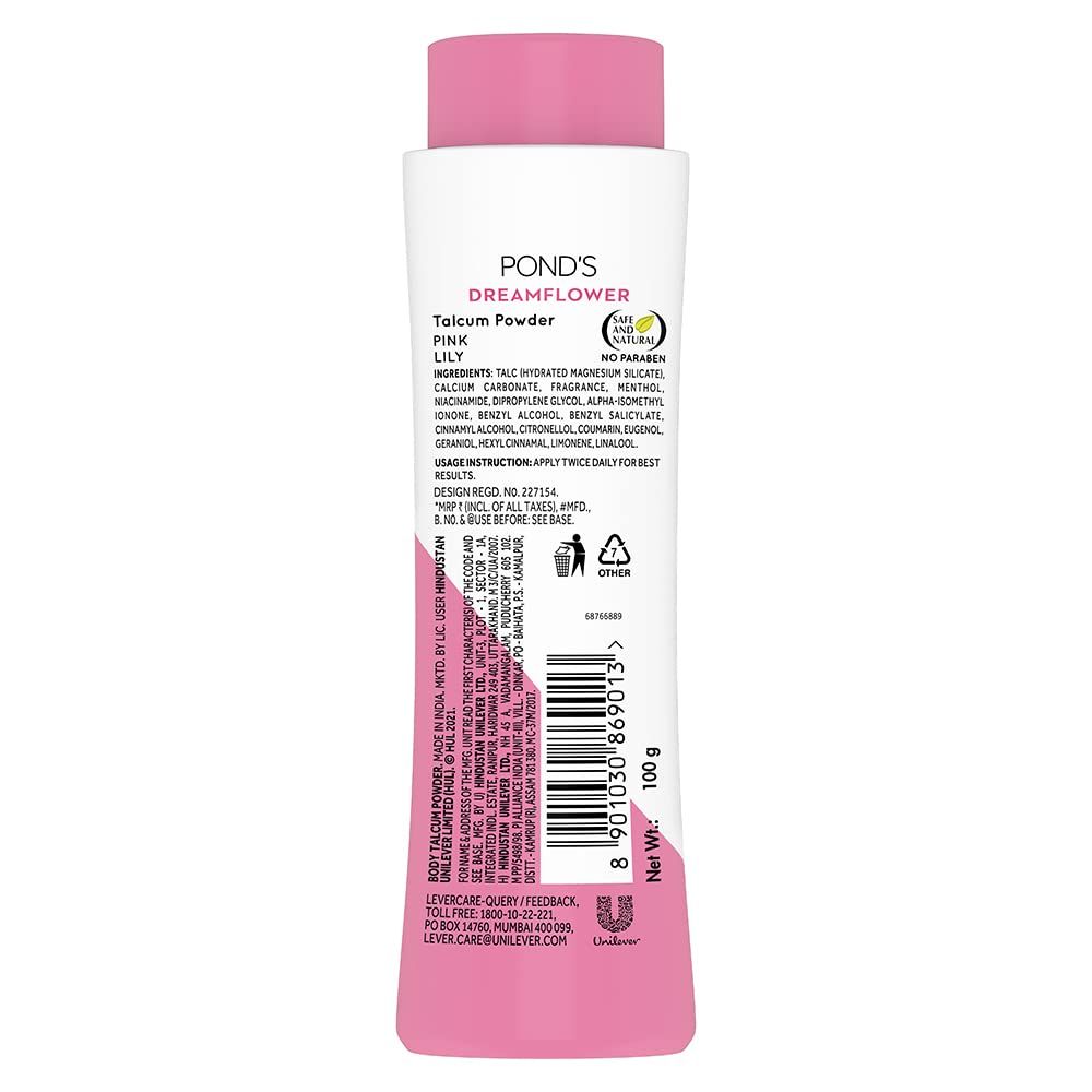 Pond'S Dreamflower Fragrant Talc