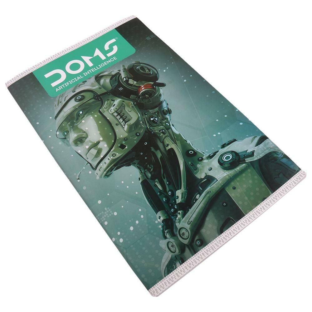 Doms Single Line  Notebook Artificial Intelligence Series 33 cm x 21 cm