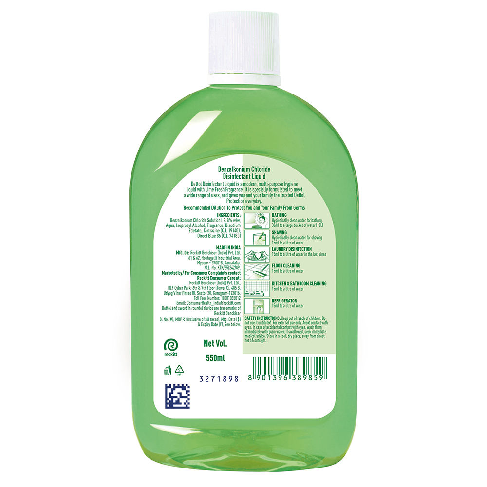 Dettol Fresh Lime Liquid Disinfectant