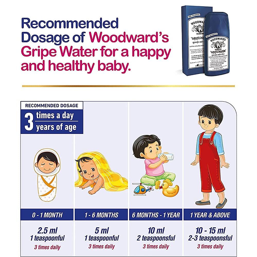 Woodward's Gripe Water For Babies | 3 months - 1.5 years