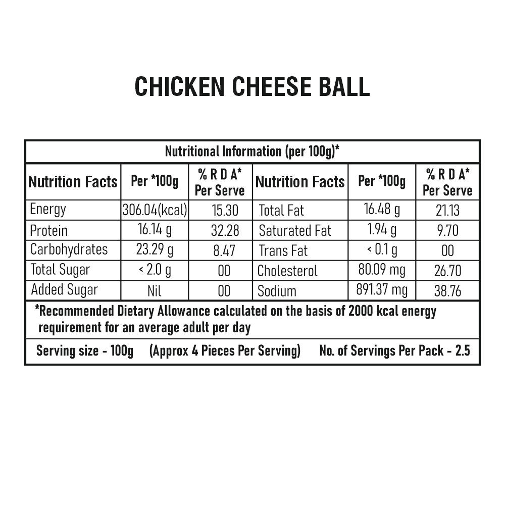 Zorabian Chicken N Cheese Balls