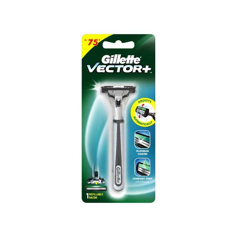 Gillette Vector Plus - Manual Shaving Razo