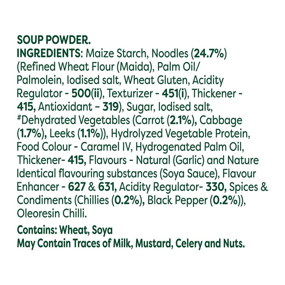 Knorr International Hong Kong Manchow Noodle Soup 44 g Combo