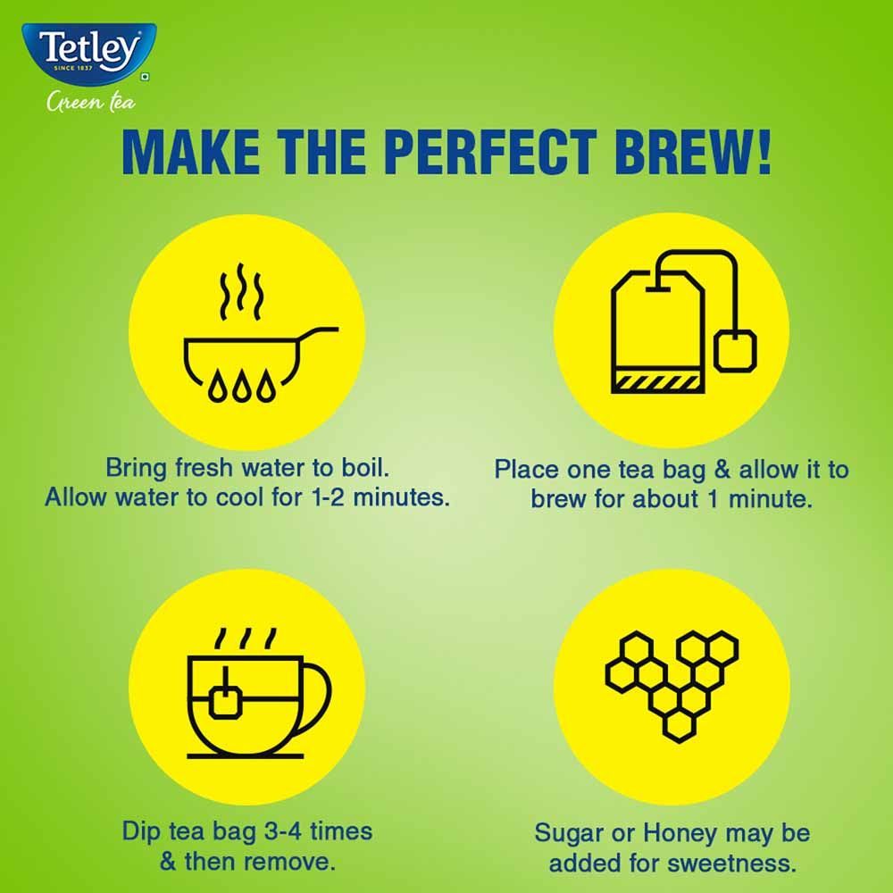 Tetley Lemon and Honey Green Tea