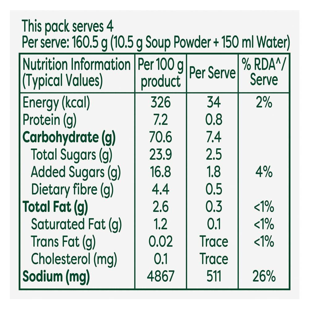 Knorr Classic Vegetable Soup - Sweet Corn 42 g Combo