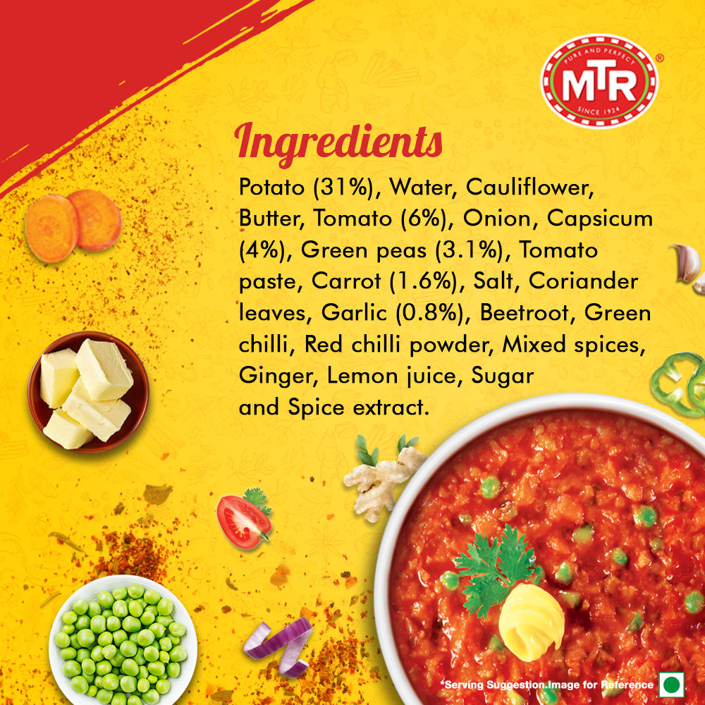MTR Ready to Eat Pav Bhaji