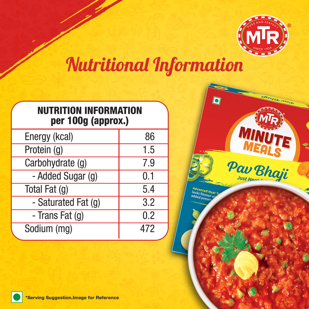 MTR Ready to Eat Pav Bhaji